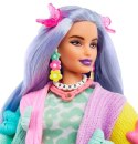 Lalka Barbie Extra Lawendowe włosy Mattel