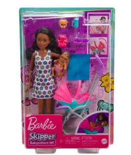 Lalka Barbie Skipper Klub Opiekunek Mattel