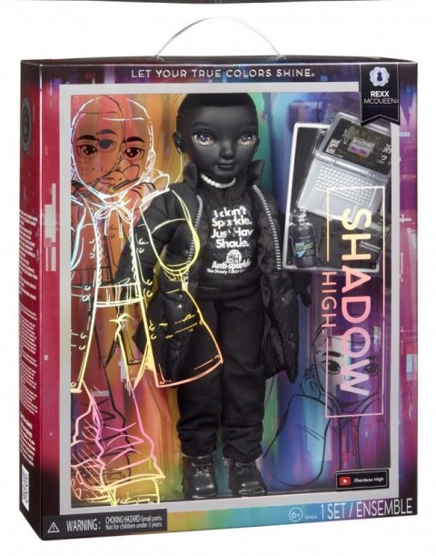 Lalka Shadow High S23 Fashion Doll - Rexx Mcqueen Mga