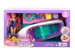 Zestaw filmowy 2 lalki i łódź Barbie Mattel