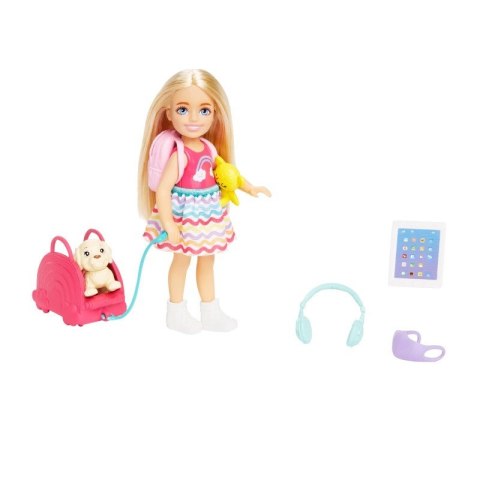 Barbie Chelsea w podróży lalka Mattel