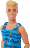 Lalka Barbie Ken z deską surfingową Mattel
