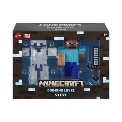 Minecraft Steve Diamentowy poziom Mattel