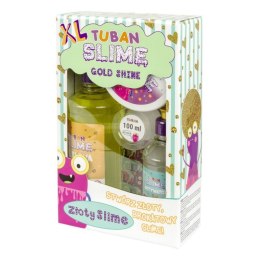 Masa plastyczna Zestaw super slime - Gold Shine XL TUBAN