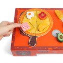 Top Bright Drewniany zestaw Pizza box menu Brimarex