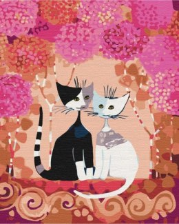 Obraz Malowanie po numerach - Fantastyczne koty Symag