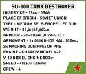 Klocki SU-100 Średnie działo samobieżne Cobi Klocki
