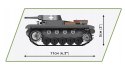 Klocki HC WWII Panzer II Ausf. A 250 elementów Cobi Klocki