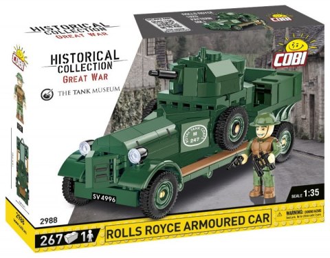 Klocki Historical Collection Rolls-Royce Armoured Car 1920 Pattern Mk I Cobi Klocki