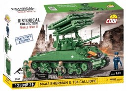 Klocki M4A3 Sherman & T34 Calliope - Executive Editon Cobi Klocki