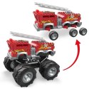Klocki Mega Hot Wheels Monster Trucks 5-Alarm + łazik ATV Pojazd do zbudowania Mega Bloks