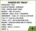Klocki Panzer VIII Maus Cobi Klocki
