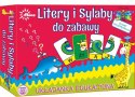 Litery i Sylaby- układanka Abino