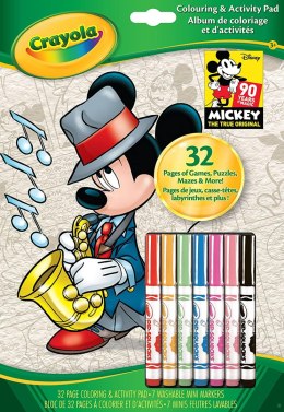 Crayola | Kolorownaka z zadaniami | Mickey 90th (ENG)