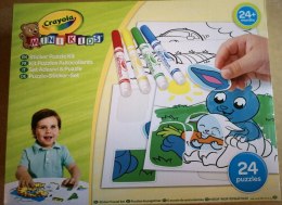 Crayola: Mini Kids - Zestaw moje pierwsze puzzlo-naklejki