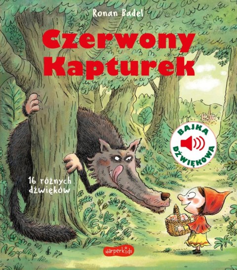 Książka - Czerwony Kapturek. Bajka dźwiękowa