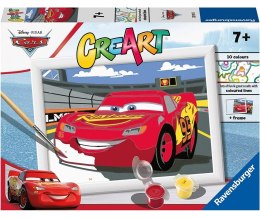 Ravensburger: CreArt dla dzieci: Cars: Świecący McQueen
