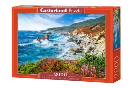 Puzzle 2000 elementów Zatoka Big Sur Kalifornia Castor