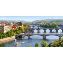 Puzzle 4000 elementów Vltava Mosty w Pradze Castor