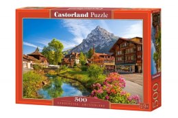 Puzzle 500 elementów Góry Alpy Kandersteg Castor