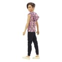 Lalka Barbie Ken Fashionistas top w błyskawice Mattel