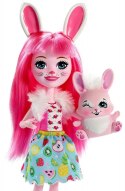 Lalka Enchantimals + Zwierzątko, Bree Bunny Mattel