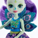 Lalka Enchantimals + Zwierzątko, Patter Peacock Mattel