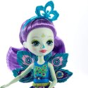 Lalka Enchantimals + Zwierzątko, Patter Peacock Mattel