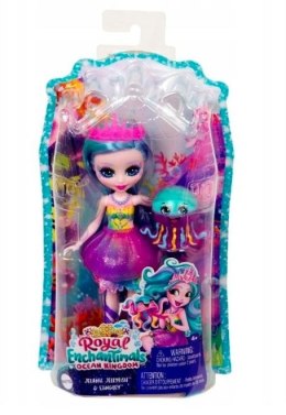 Lalka + figurka Enchantimals Jelanie Jellyfish Mattel