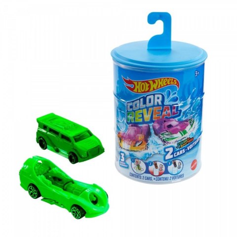 Pojazdy Color Reveal 2-pak samochodow GYP13 Hot Wheels