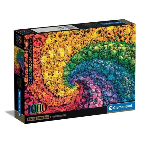 Puzzle 1000 elementów Compact Colorboom Collection Clementoni