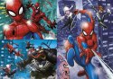 Puzzle 3x48 elementów Super Kolor Spider-Man Clementoni