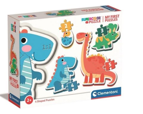 Układanka Moje Pierwsze Puzzle Dinozaury Clementoni