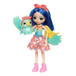 Enchantimals Prita Parakeet Lalka Papuga + zwierzątko Mattel