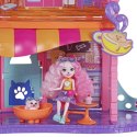 Lalka Enchantimals Miejski domek z kawiarenka Zestaw HHC18 Mattel