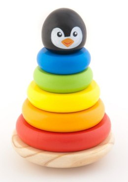 Trefl: Zabawka drewniana - Edwin the penguin