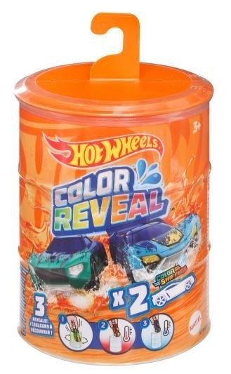 Zestaw pojazdów Color Reveal 2-pak Hot Wheels