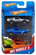 Zestaw trzech samochodów Hot Wheels