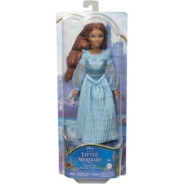 Disney Mała Syrenka Ariel Fashion Lalka na lądzie w charakterystycznej niebieskiej sukience Mattel