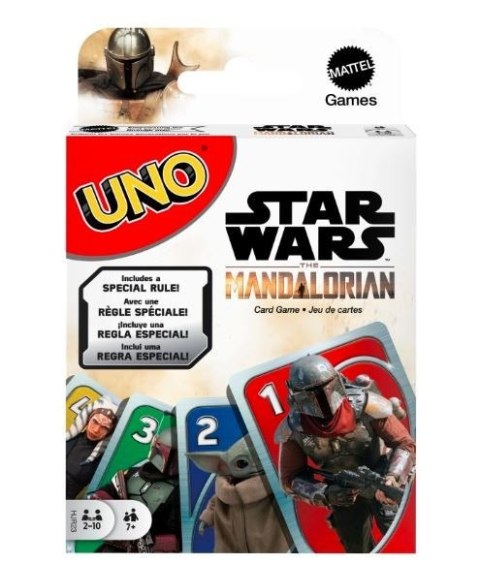 Gra karciana UNO Star Wars Mandalorian Mattel