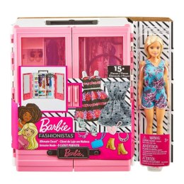 Lalka Barbie Szafa na ubranka Mattel