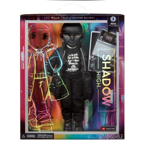 Rainbow High: Shadow High Fashion Doll - BB (Black)