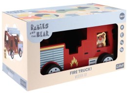 Trefl: Zabawka drewniana - Fire truck