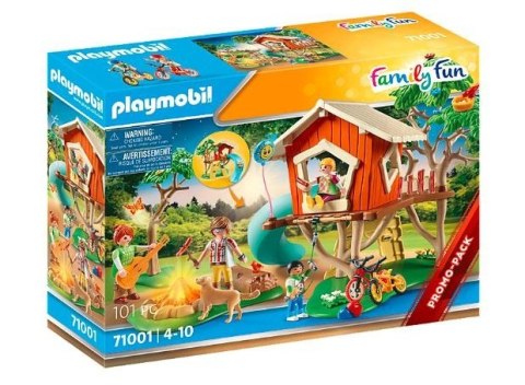 Klocki Zestaw z figurkami Family Fun 71001 Domek na drzewie ze zjeżdżalnią Playmobil