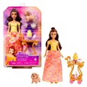 Lalka Disney Princess Bella i wózek z podwieczorkiem Mattel