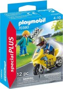 Zestaw figurek Special Plus 70380 Chłopcy z motorem wyścigowym Playmobil