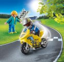 Zestaw figurek Special Plus 70380 Chłopcy z motorem wyścigowym Playmobil