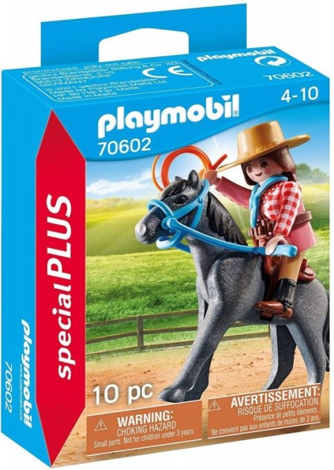 Zestaw figurek Special Plus 70602 Jeździec z Dzikiego Zachodu Playmobil