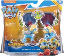 Figurki Mighty Pups Świecące bliźniaki Psi Patrol Spin Master