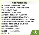 Klocki M26 Pershing (T26E3) + M5 Cobi Klocki